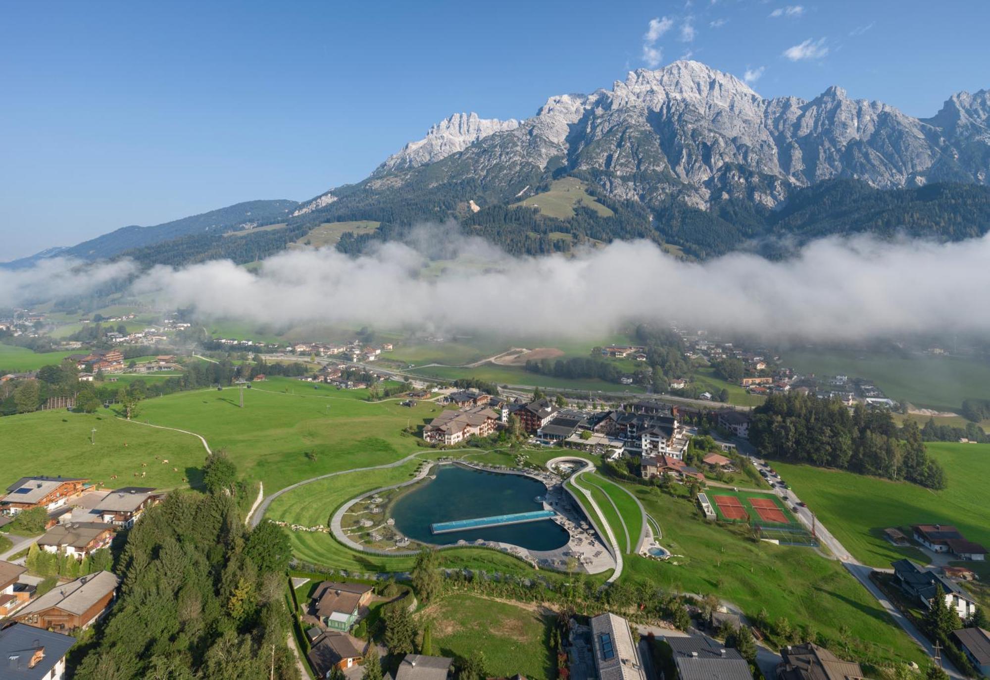 Hotel Krallerhof Leogang Bagian luar foto
